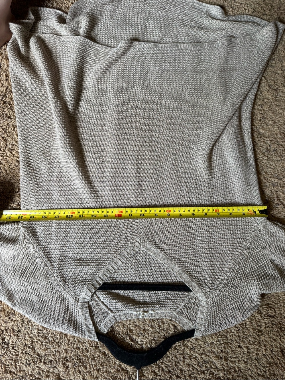 Linen lightweight knit tunic by Eileen fisher size large - Picture 5 of 7